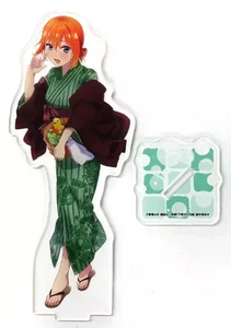 Yotsuba Nakano Acrylic Stand Yukata 6x2.4in The Quintessential Quintuplets Used - Picture 1 of 1