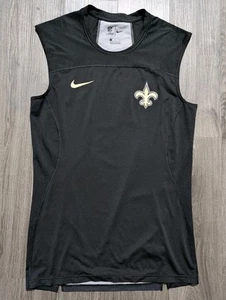 New Orleans Saints Nike PRO Combat NFL Tank Shirt Mens XL - Picture 1 of 8