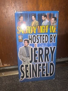 SATURDAY NIGHT LIVE hosted by JERRY SEINFELD NBC VHS - Picture 1 of 3