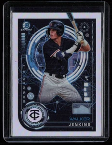 WALKER JENKINS 2024 BOWMAN A.I. RC MINNESOTA TWINS #BAI-10 INSERT - Picture 1 of 2