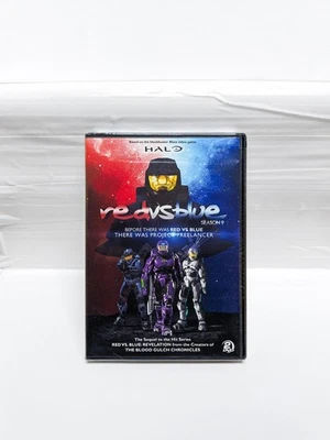 Red Vs Blue Season 9 Halo RVB Project Free lancer DVD Rooster Teeth RARE SEALED - Image 1 of 4