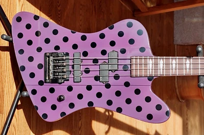 BC RICH THUNDERBIRD BASS GUITAR - KELLY NICKELS of LA GUNS - RIP and TEAR VIDEO - Image 1 of 4