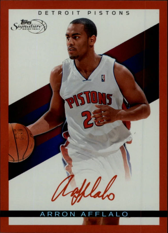 2008-09 Topps Signature Facsimile Red Basketball Card Pick - Image 1 of 1