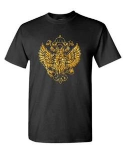 T-Shirt KAISER RUSSISCHER ADLER - Wilhelm Russland - Baumwolle Unisex - Bild 1 von 16
