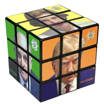 Two RICO-Cubes Trump Rubik’s Puzzle Rare Limited Edition Novelty Gift For MAGA - Image 1 of 4