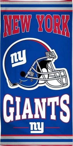 New York Giants,NFL Football Beach Towel, Bath Towel Helmet Design Cover