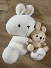 mothercare soft toy bunny rabbit with baby
