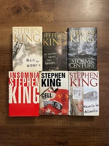 Stephen King Hardcover Book Lot (6) Horror Thriller DJ Hearts in Atlantis, Cell - Imagen 1 de 14