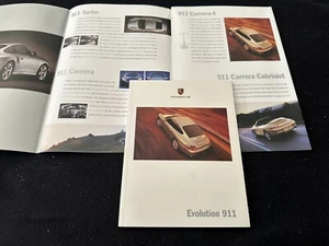 Porsche 996 Carrera 911 C4 Coupè 2000 brochure di vendita e set catalogo pieghevole USA - Foto 1 di 13