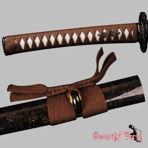 dark brown Synthetic Silk Ito Sageo Cord for Japanese Samurai Sword Katana - Picture 1 of 4