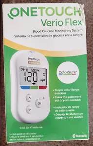 OneTouch Verio Flex Diabetes Blood Monitoring Meter SEALED, BRAND NEW - Picture 1 of 2