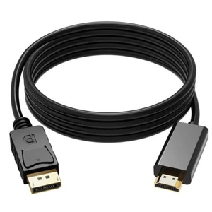 Display Port DP to HDMI Cable Adapter Converter Audio Video PC HDTV 1080P 60Hz - Bild 1 von 12