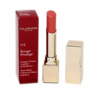 LÁPIZ LABIAL CLARINS ROUGE PRODIGE TRUE-HOLD COLOR & SHINE 3G #115 NUEVO EN CAJA-441951 - Imagen 1 de 1