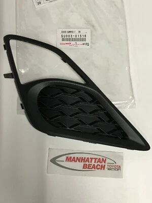 13-16 SCION FR-S GENUINE TOYOTA FRONT BUMPER HOLE COVER SU003-01516 RIGHT SIDE - Image 1 of 2