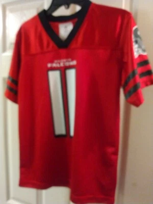 Camiseta de fútbol americano Atlanta Falcons #11 Julio Jones talla mediana (8/10) niños niños Foto 1 de 4