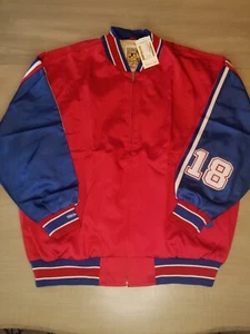 Mitchell & Ness Cincinnati Reds 1938 Jacket Mens 56 (3XL) Scarlett Satin - Picture 1 of 8