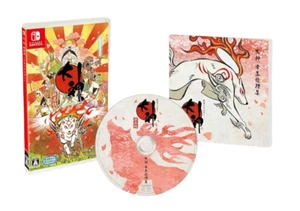 Nintendo Switch Okami HD Remaster Zekkeiban Sachi Shirabe Limited Edit Good GP - Picture 1 of 1