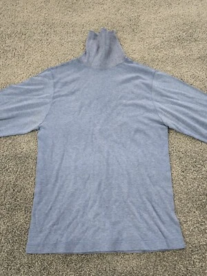 Camisa de Colección Allen-A Esquí Piel Térmica Cuello Alto Pequeña Nieve Larga Johns Azul Foto 1 de 4