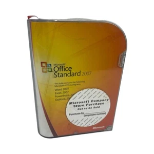 Microsoft Office 2007 Professional Retail GENUINE Employee Store Rare Collector - Picture 1 of 13