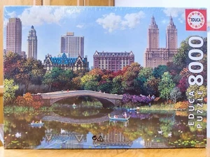 EDUCA PUZZLE 8000 Central Park Bow Bridge No. 17136 - Imagen 1 de 22