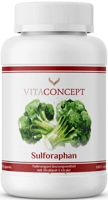 VITACONCEPT Brokkoli I 1000 mg pro Tagesdosis l I 180 vegane Kapseln