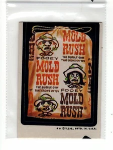 1974 TOPPS WACKY PACKAGES -MOLD RUSH GUM- SERIES 6 - Picture 1 of 1