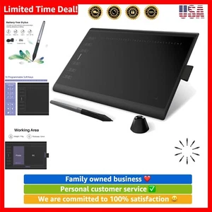 Inspiroy H1060P Graphics Drawing Tablet with 8192 Pressure Sensitivity Batter... - Afbeelding 1 van 10