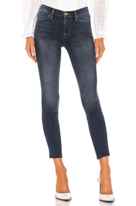 Frame Le high Skinny jeans size 26 Fayette wash high rise skinny fit NWT raw hem - Picture 1 of 12