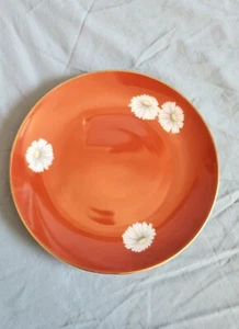 Noritake Red White Daisy Plate 6.5"; Mid 1900's Backstamp Japan - Picture 1 of 9
