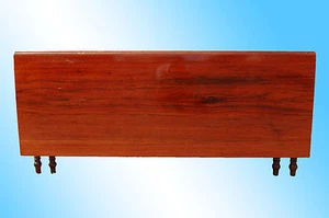 LARGE AMERICAN SHERATON WALNUT DINING TABLE c. 1810 - Picture 1 of 12
