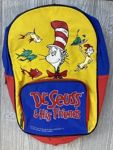 Dr. Seuss and Friends 1997 Primary Color Vintage Mini Rucksack - Bild 1 von 6