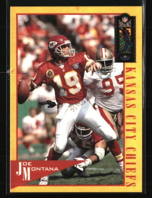 Joe Montana 1995 Classic NFL Experience #43 FOOTBALL Card - Image 1 of 2