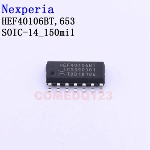 10PCSx HEF40106BT SOIC-14_150mil Inverters - Picture 1 of 1