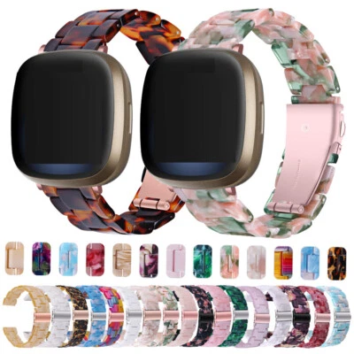Watch Band For Fitbit Versa 3 4/Sense 1 2 Resin Strap Replacement Wrist Band - Image 1 of 4