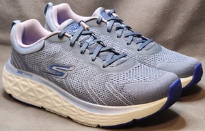 SKECHERS WOMEN'S MAX CUSHIONING DELTA 129120 BLLV LACE-UP RUNNING SHOES SIZE 8.5 - Picture 1 of 15