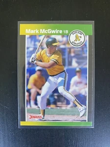 $5 - 1989 Donruss Mark McGwire #95 Oakland A's NM-MT - Picture 1 of 1