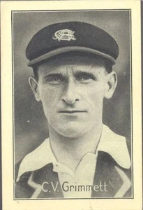 Amalgamated Press - Famous Test Match Cricketers - 15 - C V Grimmett - Picture 1 of 1