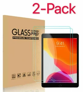 TEMPERED GLASS SCREEN PROTECTOR APPLE IPAD AIR 2 2ND GENERATION 2014 A1566 A1567 - Picture 1 of 13