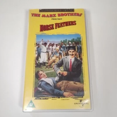 The Marx Brothers Present Horse Feathers-VHS is Sealed-Groucho Harpo Chico Zeppo - Image 1 of 4