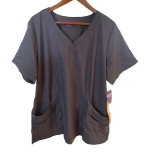 Urbane Ultimate grau Damen XLG Modern Fit Peeling Top neu mit Etikett - Bild 1 von 16