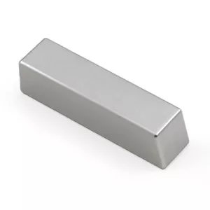 Tungsten Bucking Bar BB-12: 0.62 lbs, Angled Face, 0.63" x 0.63" x 2.5" - Picture 1 of 2
