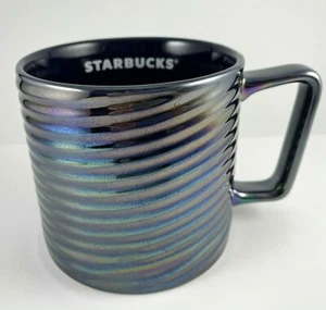 Taza Starbucks Luster Swirl vacaciones Navidad 2020 12 oz taza púrpura iridiscente - Imagen 1 de 5