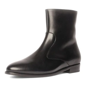 Anthony Veer Jadon Zip-Up Boots for Women | Side Zipper Closure | Leather Lined - Picture 1 of 7