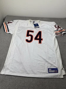 Neu Vintage Rebook Authentic Chicago Bears weiß Brian Urlacher 54 Trikot Gr. 58 - Bild 1 von 11