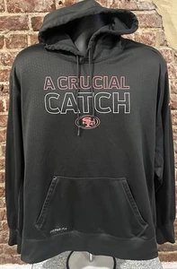 Nike NFL Team Apparel San Francisco 49ers A Crucial Catch Therma Fit XXL Hoodie - Picture 1 of 9