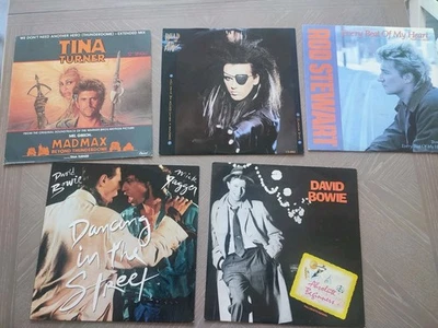 80s 12 inch vinyl singles records - Image 1 of 4