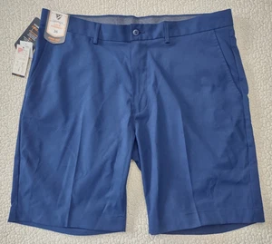 Neu mit Etikett Cremieux Club 38 Performance lässig blau Atwood Shorts Herren Größe 36 - Bild 1 von 7