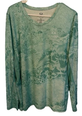 Camisa Dri-Fit RealTree Fishing Mujer Manga Larga Como Nueva Elástica XXL Foto 1 de 4