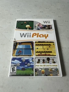 Wii Play Nintendo Wii 2007 Spiel getestet Disk funktioniert komplett in Hülle mit Handbuch - Bild 1 von 3