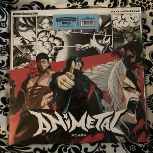 NEW Within Destruction Animetal Clear Red White Blue MARBLE Vinyl LP OST VGM - Picture 1 of 3